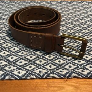 Timberland belt, Brown leather belt,Men’s belt, sz36
